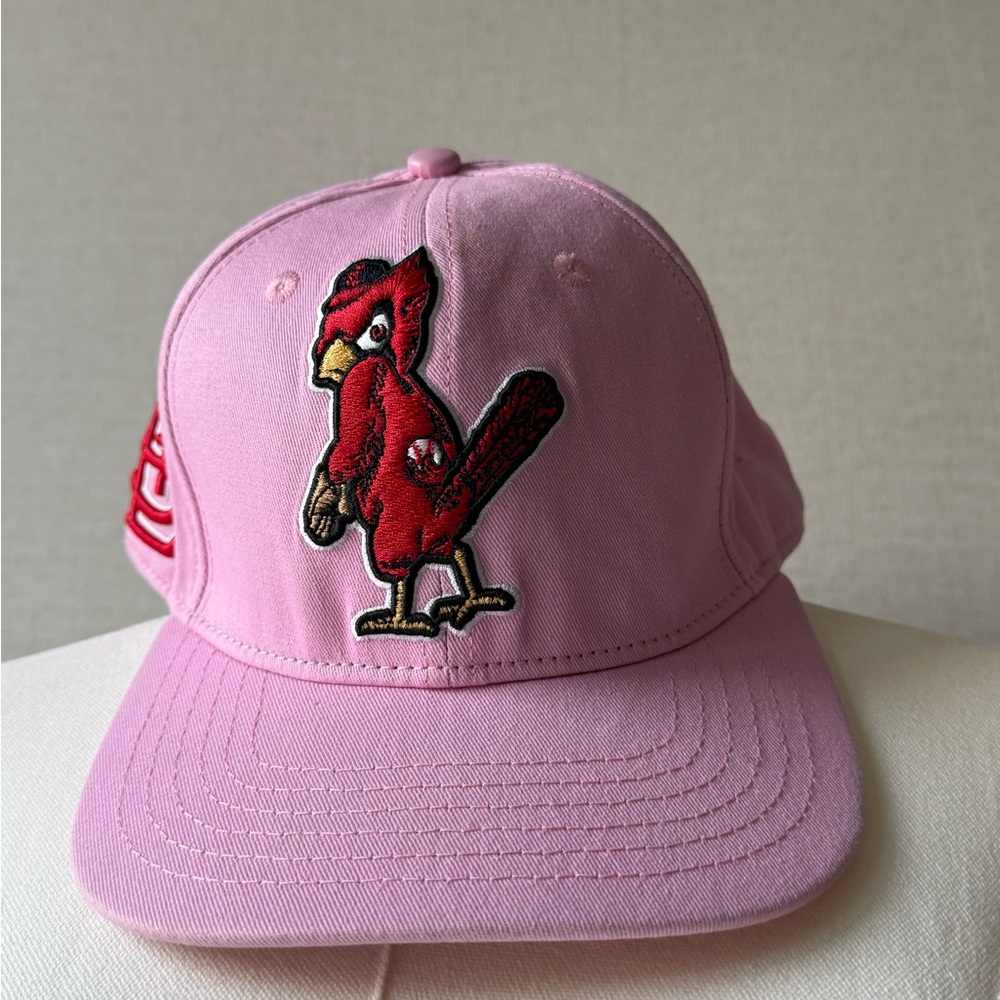 47 Pink Cardinals Embroidered Snapback Cap